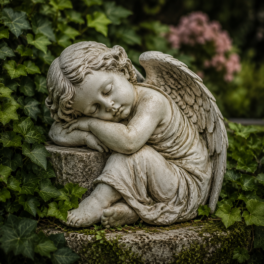 "Sleeping Angel" Statue